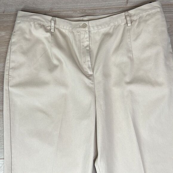 NWT Pendleton Khaki Pants Size 18 Petite - Picture 2 of 9